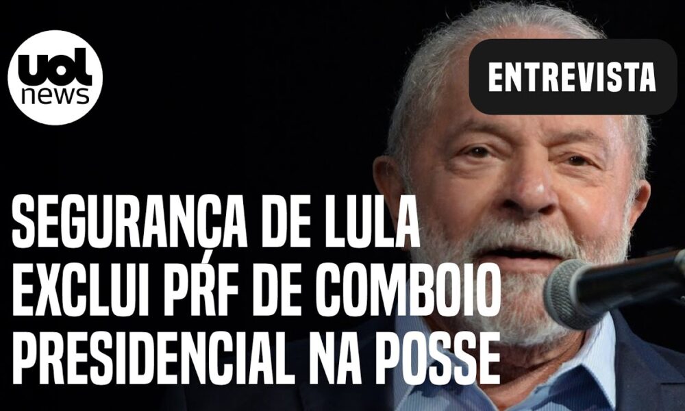 Posse de Lula Segurança do presidente eleito exclui PRF de comboio