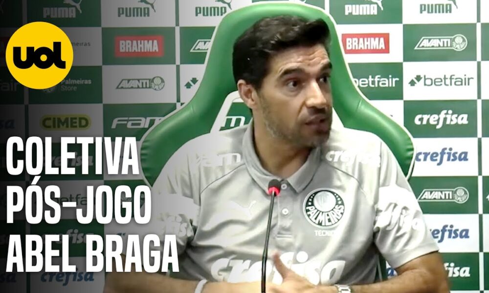 COLETIVA PALMEIRAS PÓS JOGO ABEL BRAGA Nosso Canal Oficial