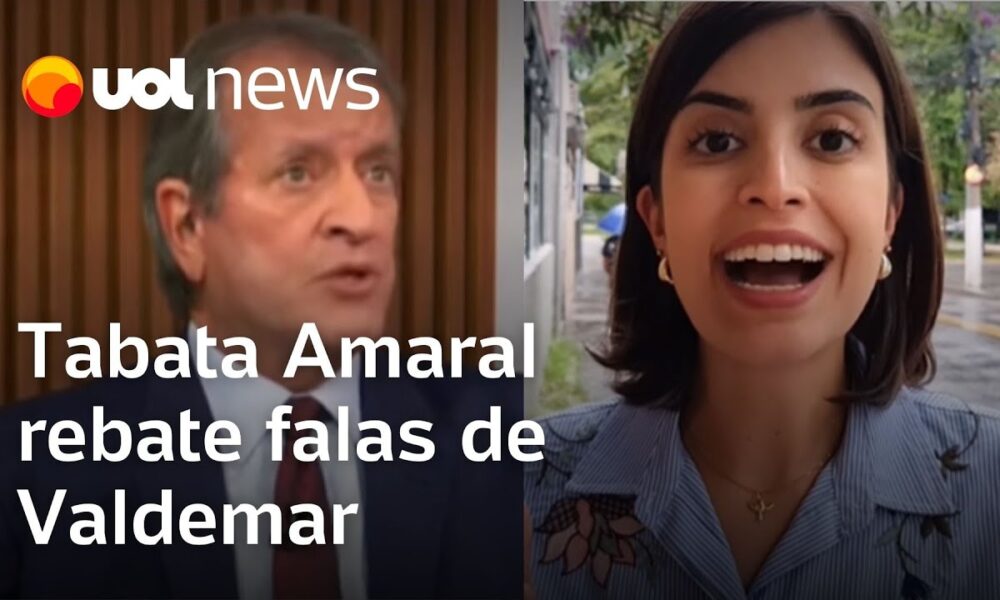 Tabata Amaral Rebate Valdemar ‘não Posso Ser Prefeita Porque Não Sou Filha De Político